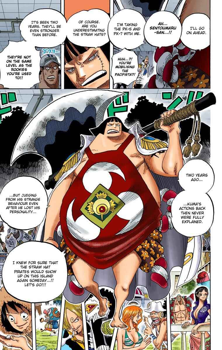 Page 15 Chapter 599 One Piece (Official Colored)