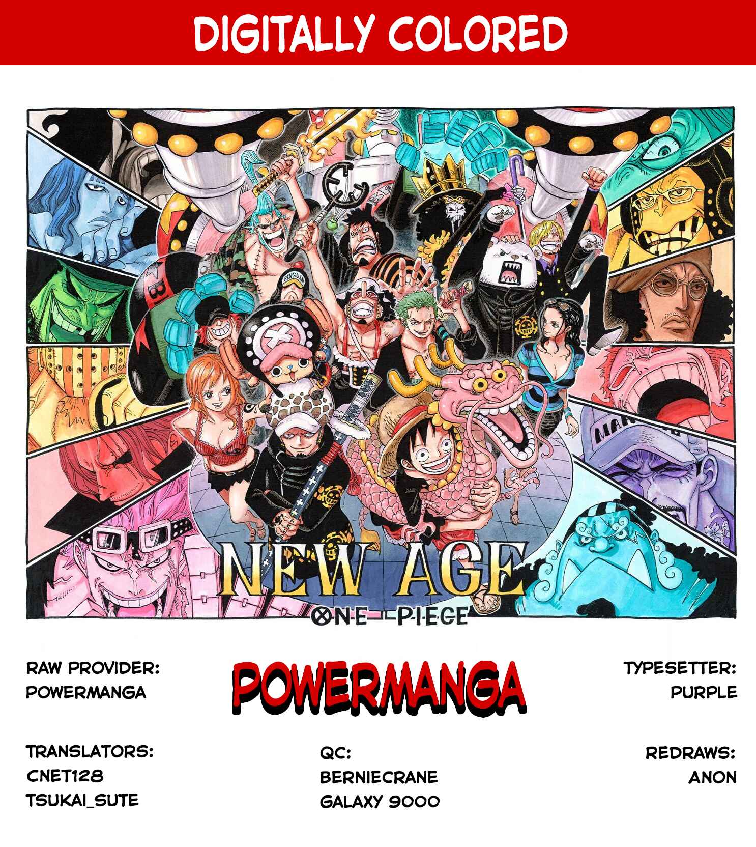 Page 1 Chapter 705 One Piece (Official Colored)