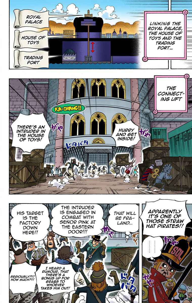 Page 13 Chapter 733 One Piece (Official Colored)