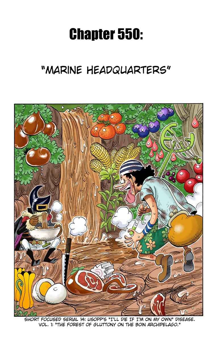 Page 2 Chapter 550 One Piece (Official Colored)