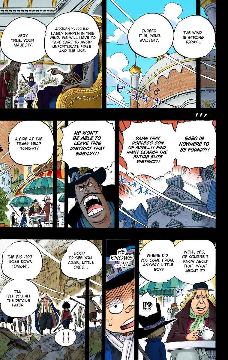 Page 12 Chapter 586 One Piece (Official Colored)