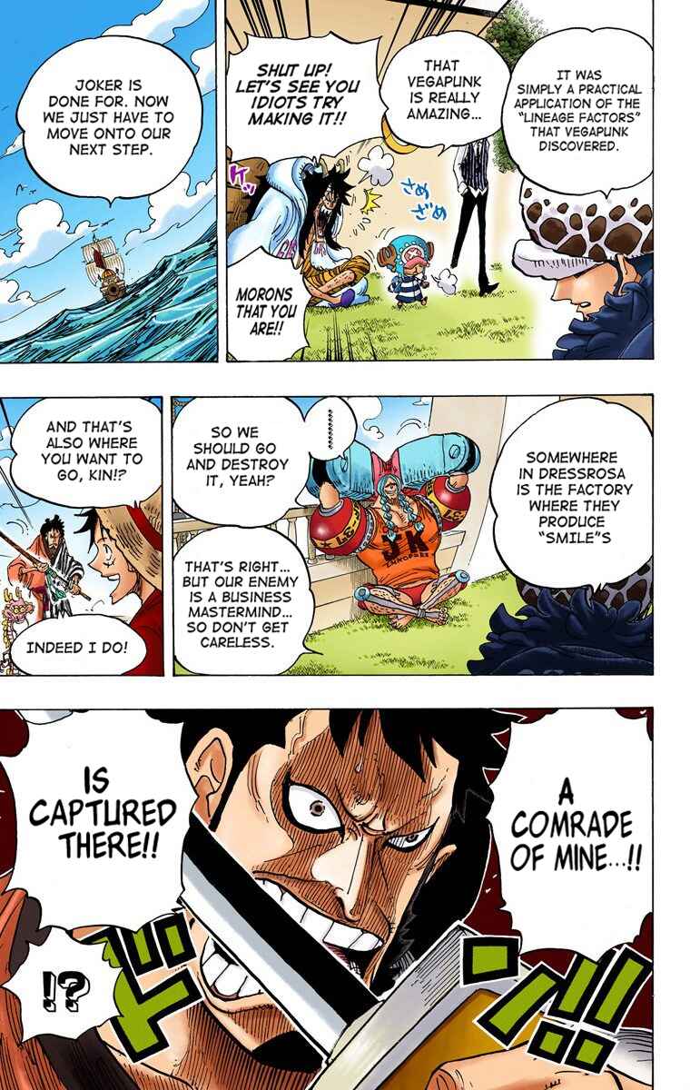 Page 18 Chapter 698 One Piece (Official Colored)