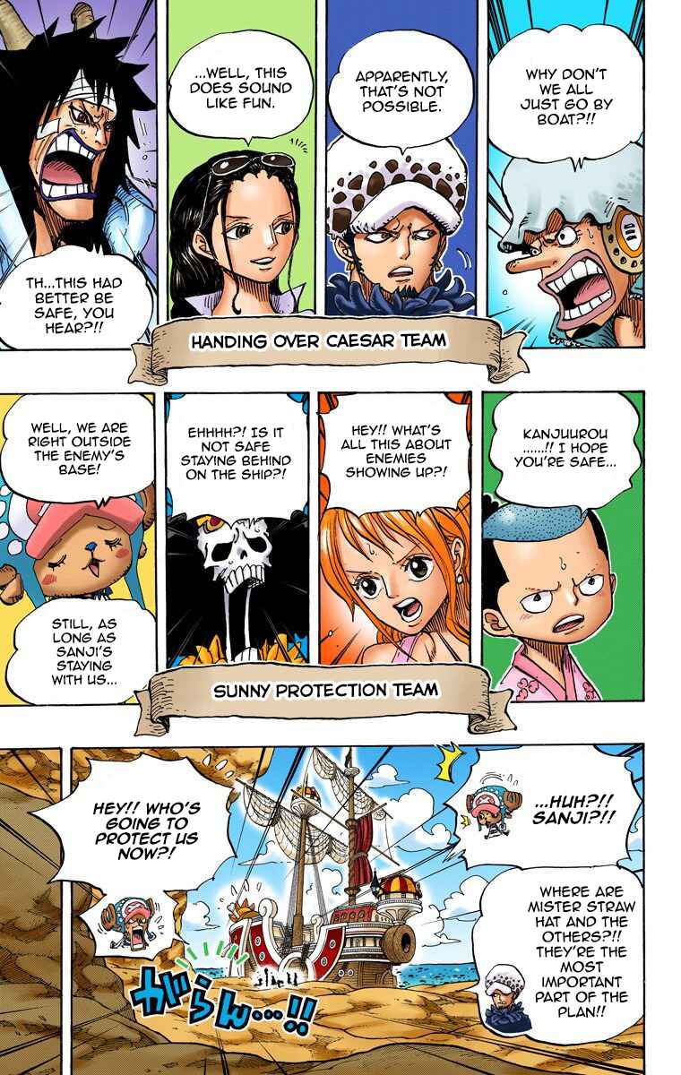 Page 13 Chapter 701 One Piece (Official Colored)