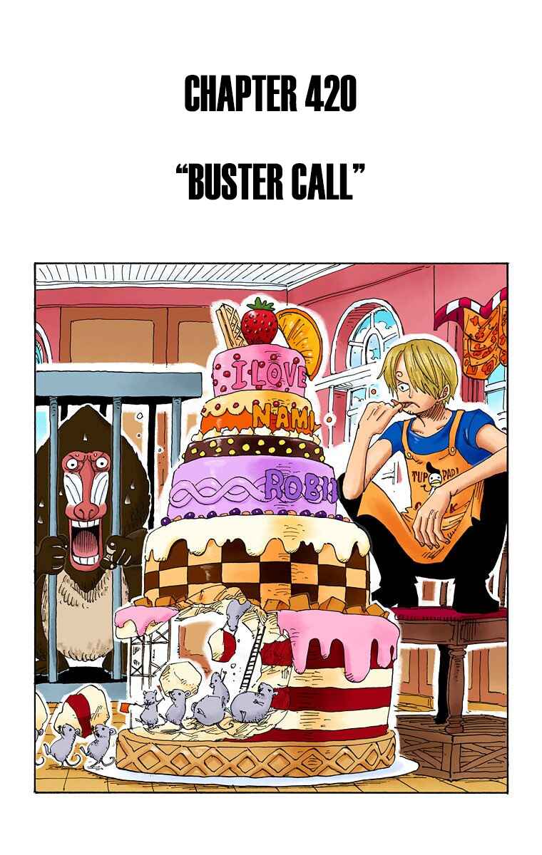 Page 3 Chapter 420 One Piece (Official Colored)