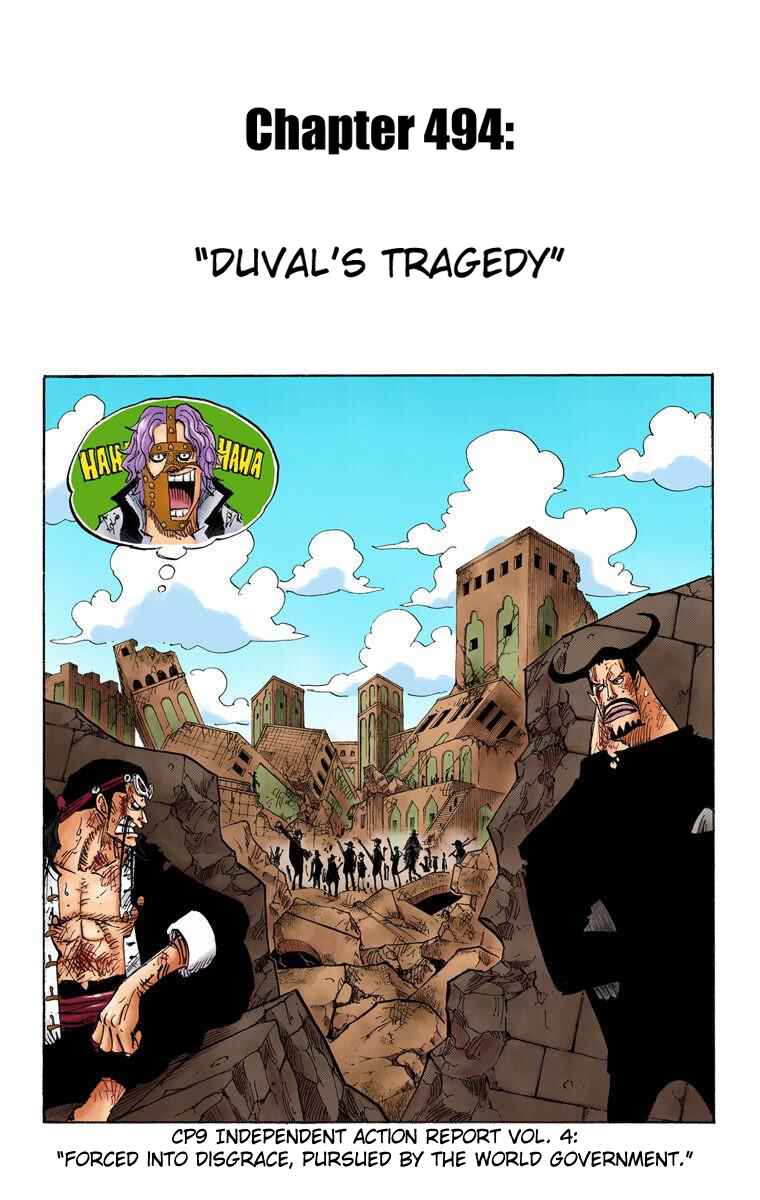 Page 2 Chapter 494 One Piece (Official Colored)