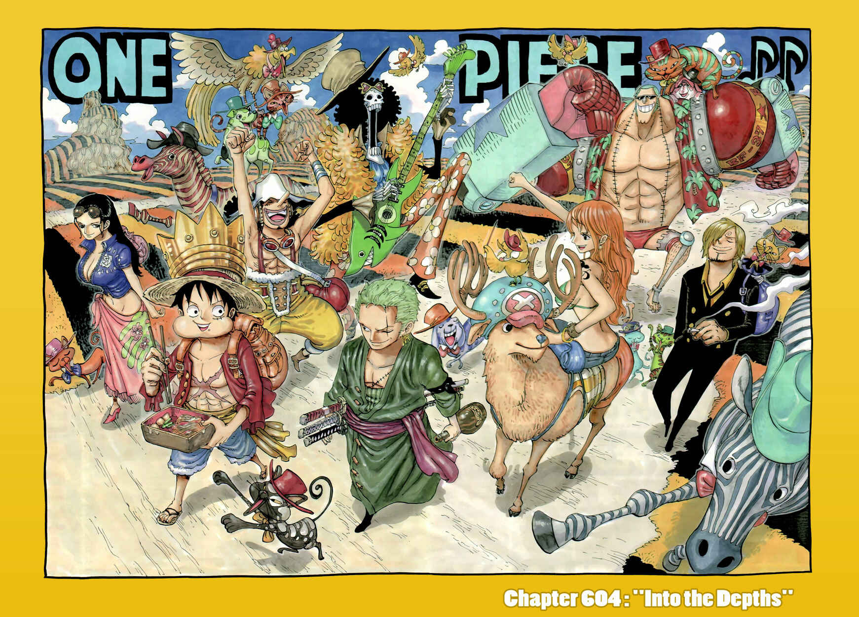 Page 3 Chapter 604 One Piece (Official Colored)