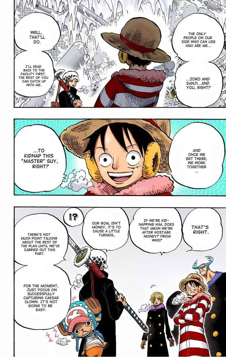 Page 14 Chapter 668 One Piece (Official Colored)
