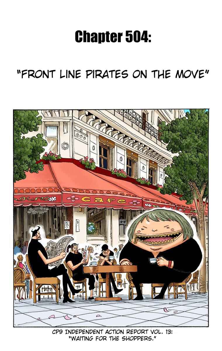 Page 1 Chapter 504 One Piece (Official Colored)