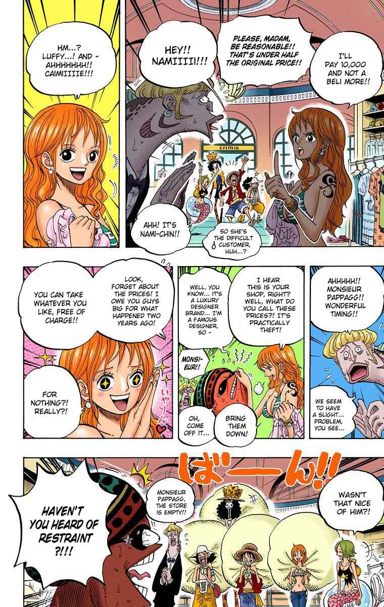 Page 8 Chapter 611 One Piece (Official Colored)