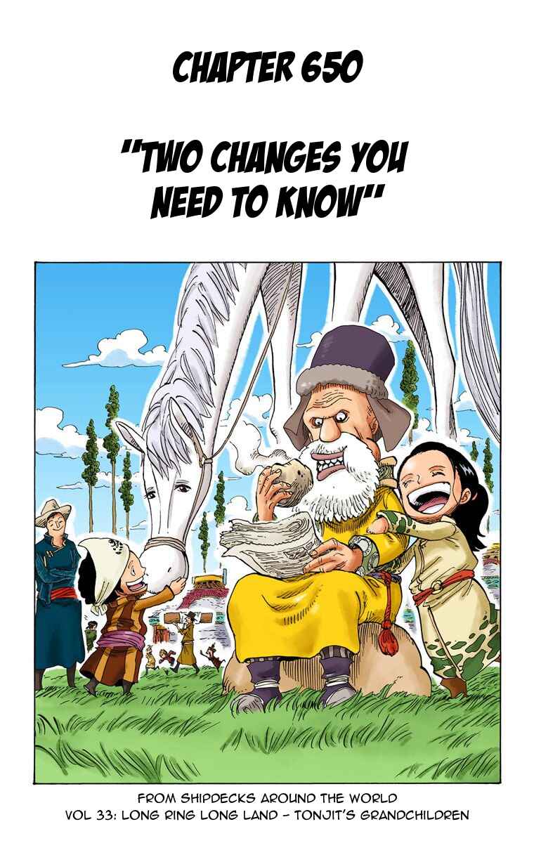 Page 2 Chapter 650 One Piece (Official Colored)