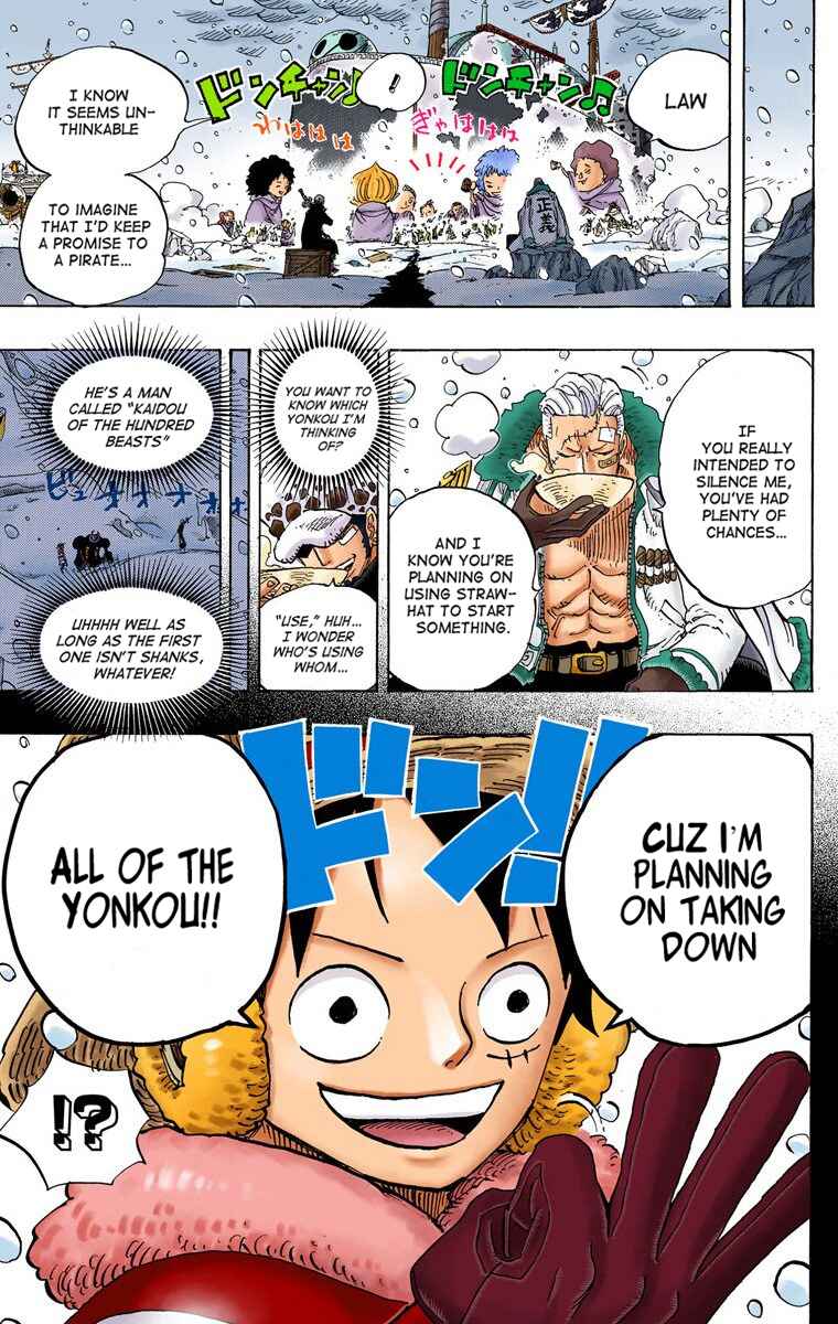 Page 19 Chapter 696 One Piece (Official Colored)