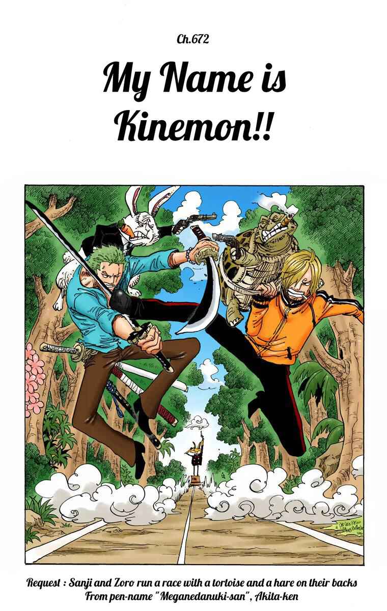 Page 2 Chapter 672 One Piece (Official Colored)