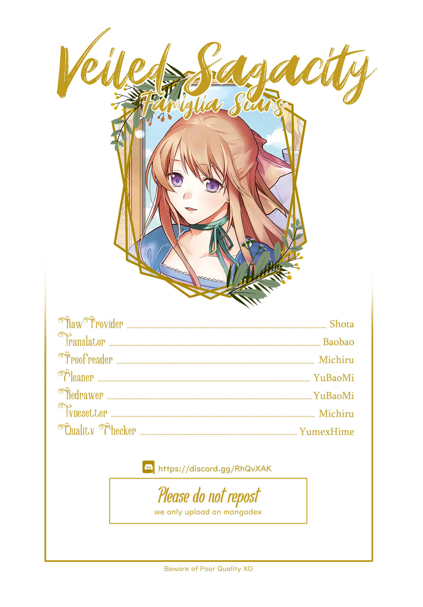 Page 1 Chapter 1.1 I Used to Be a Disqualified Daughter of the Duke