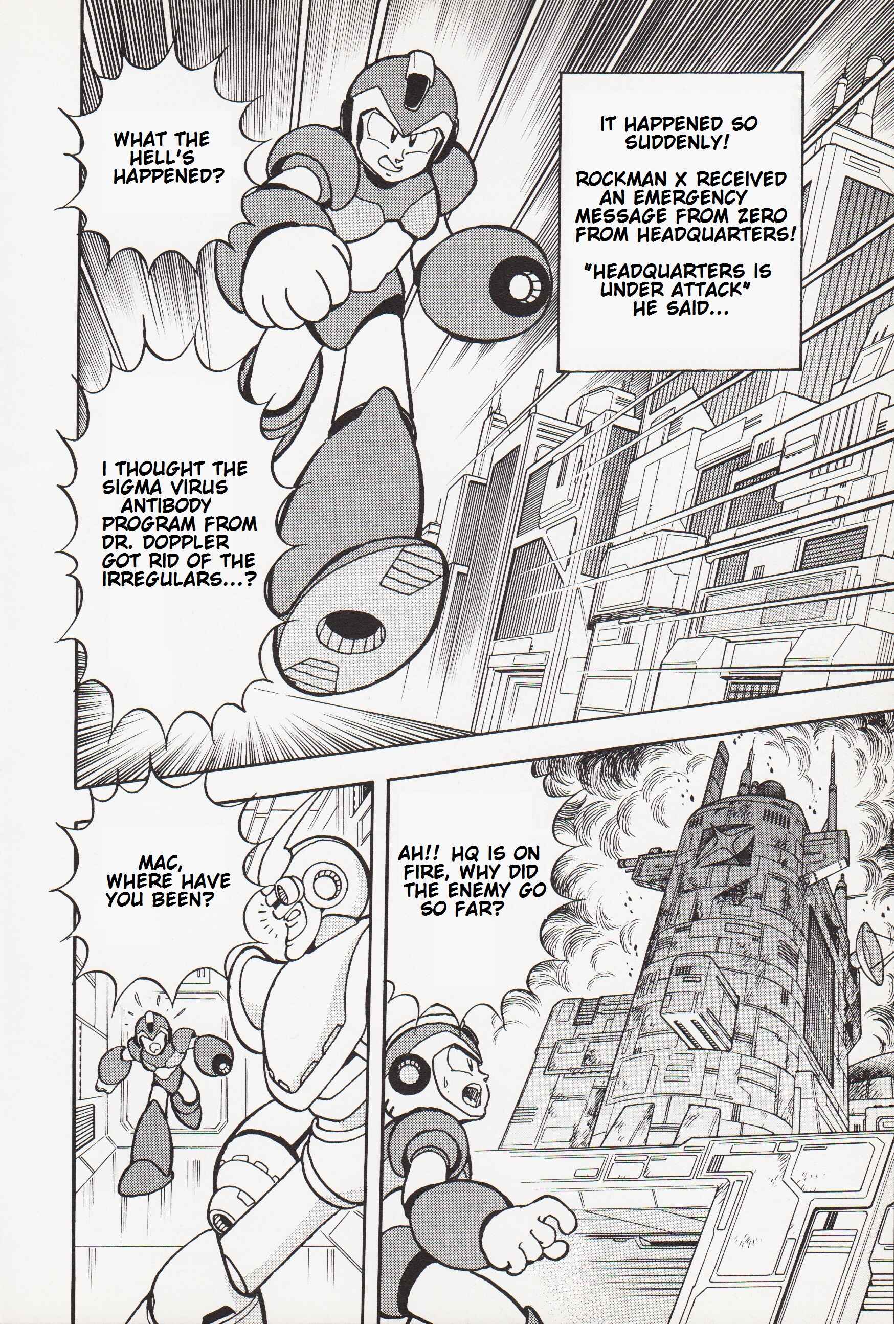 Page 2 Chapter Unknown_89f7 Mega Man X3: Stop Dopplers Army!