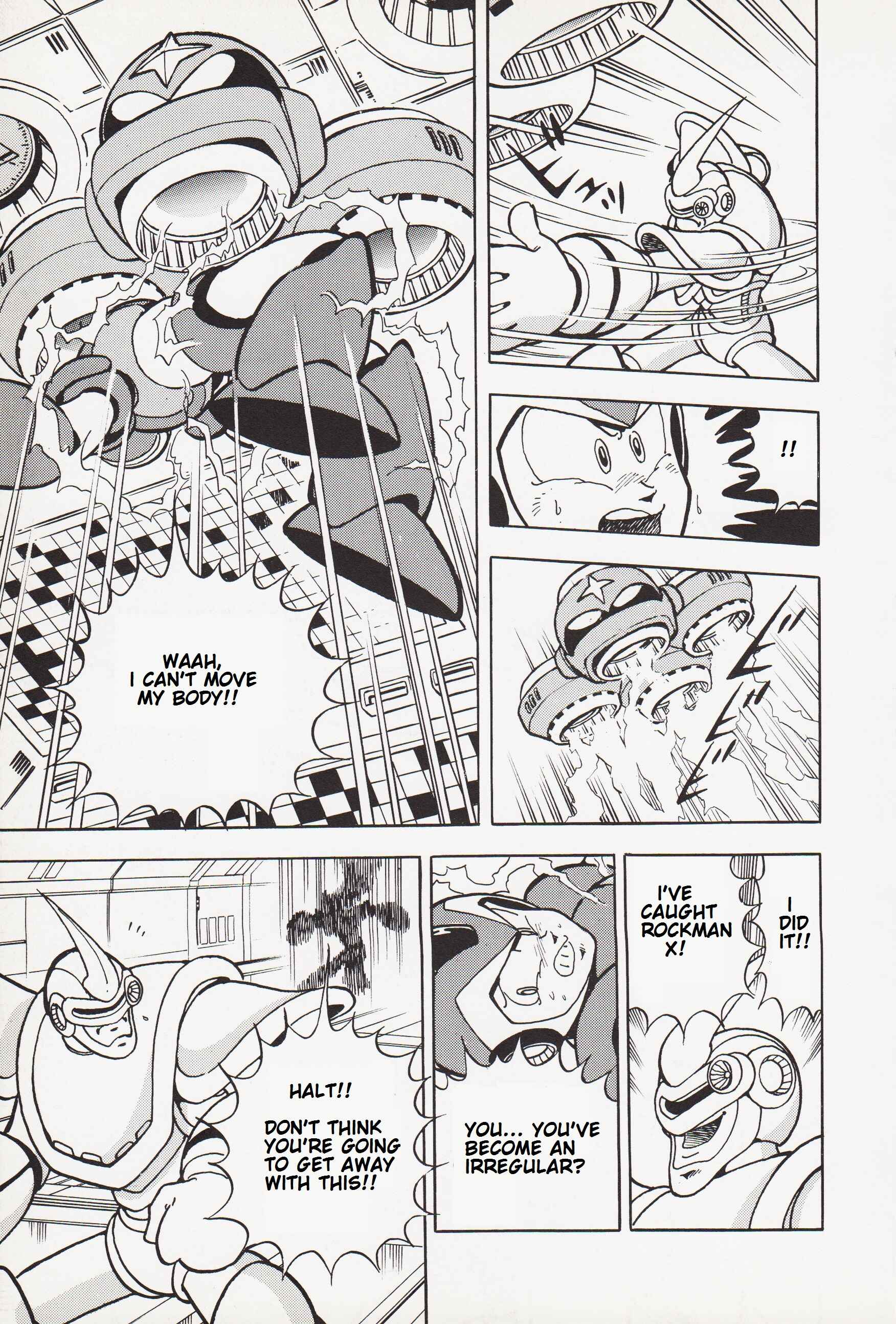 Page 3 Chapter Unknown_89f7 Mega Man X3: Stop Dopplers Army!