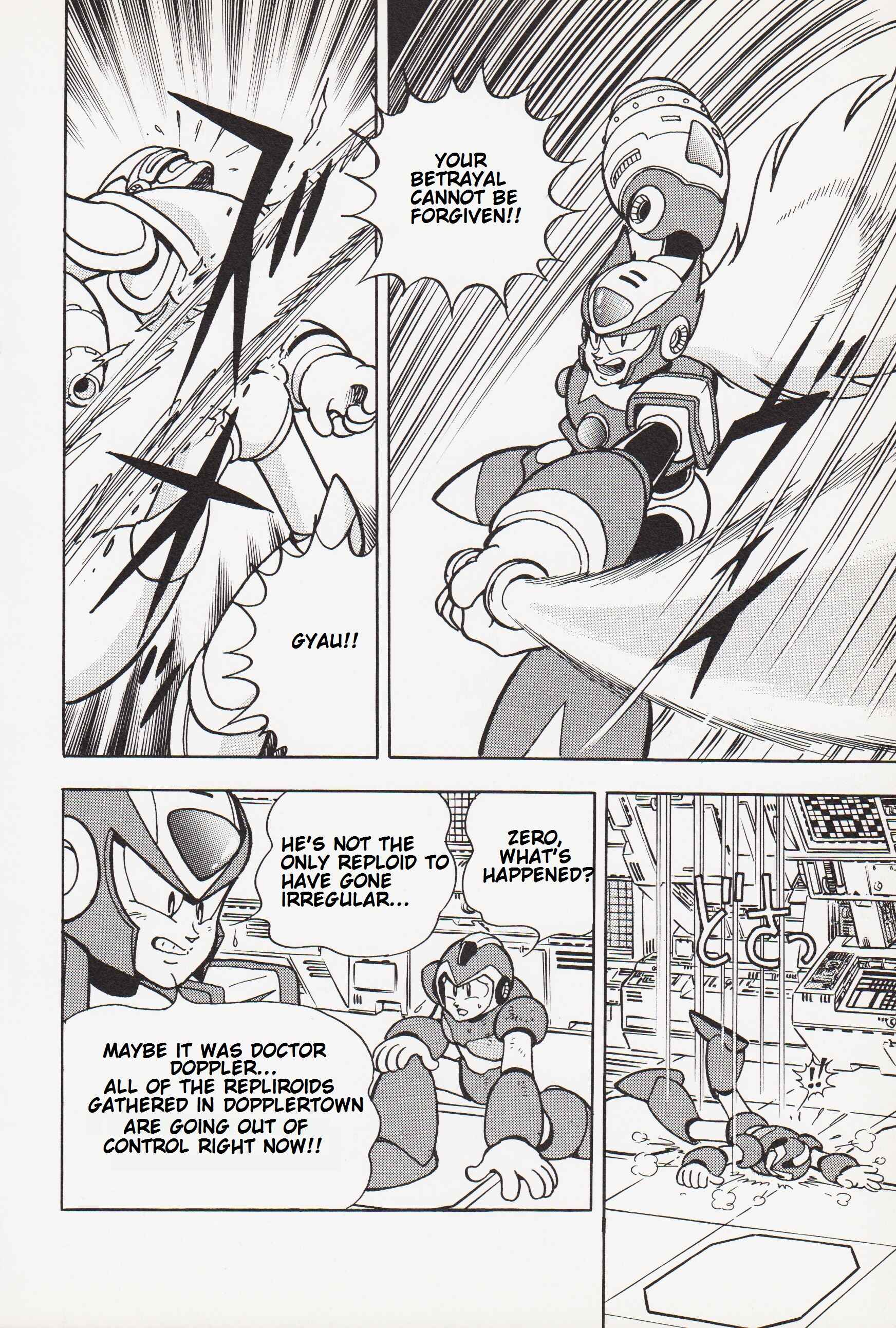 Page 4 Chapter Unknown_89f7 Mega Man X3: Stop Dopplers Army!