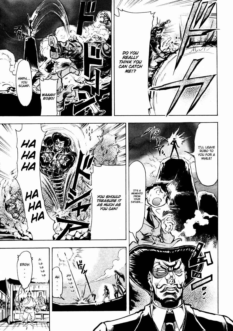 Page 28 Chapter 6 Giant Robo: The Day the Earth Burned