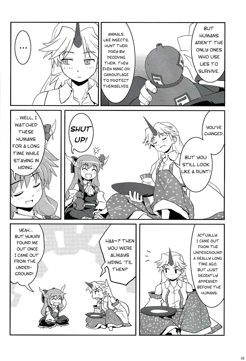 Page 10 Chapter 6 Touhou - Miko Miko Suika (Doujinshi)