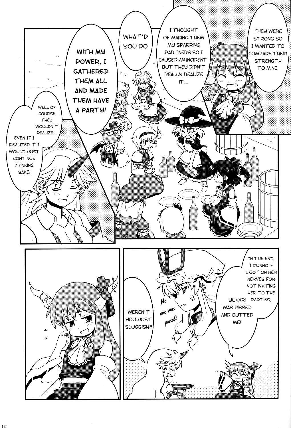 Page 13 Chapter 6 Touhou - Miko Miko Suika (Doujinshi)