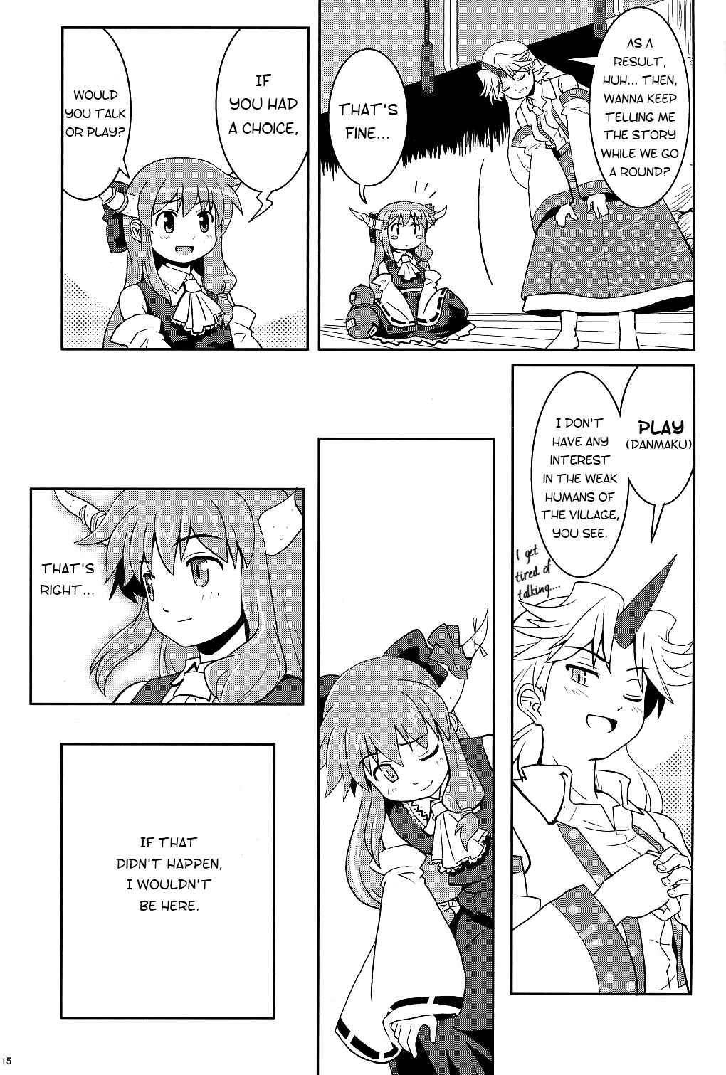 Page 15 Chapter 6 Touhou - Miko Miko Suika (Doujinshi)