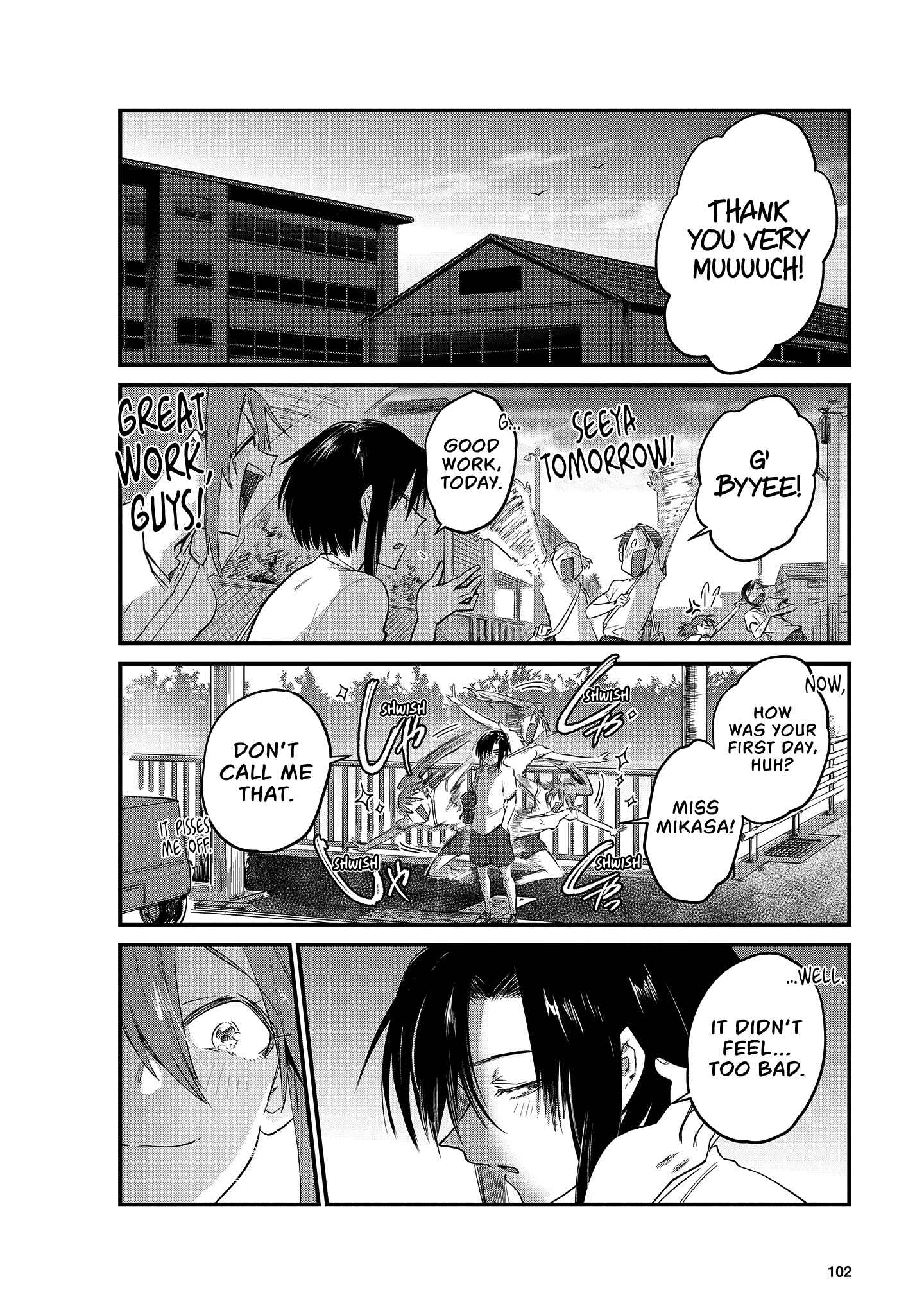 Page 11 Chapter 8 Hinata and Mikasa