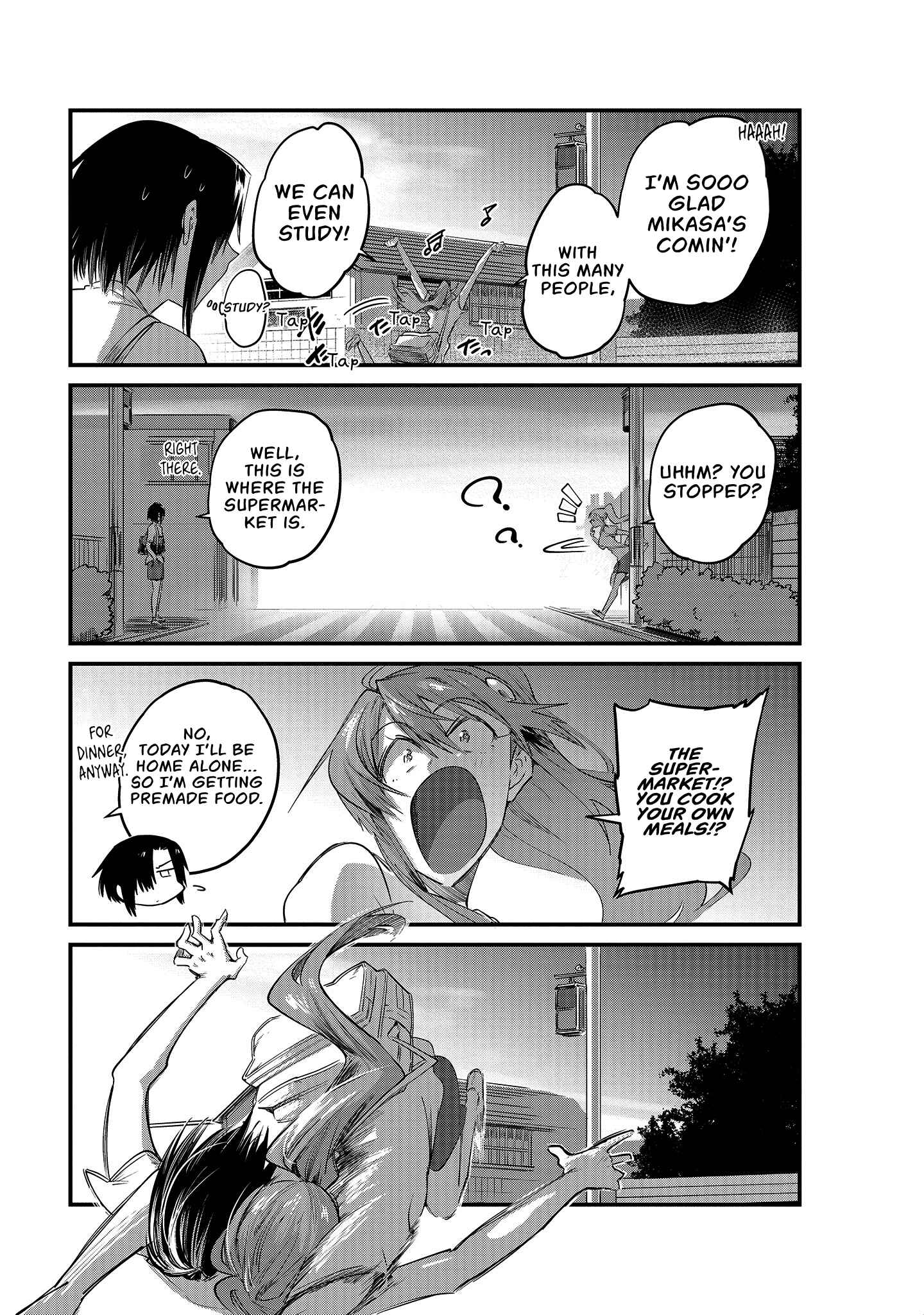 Page 12 Chapter 8 Hinata and Mikasa