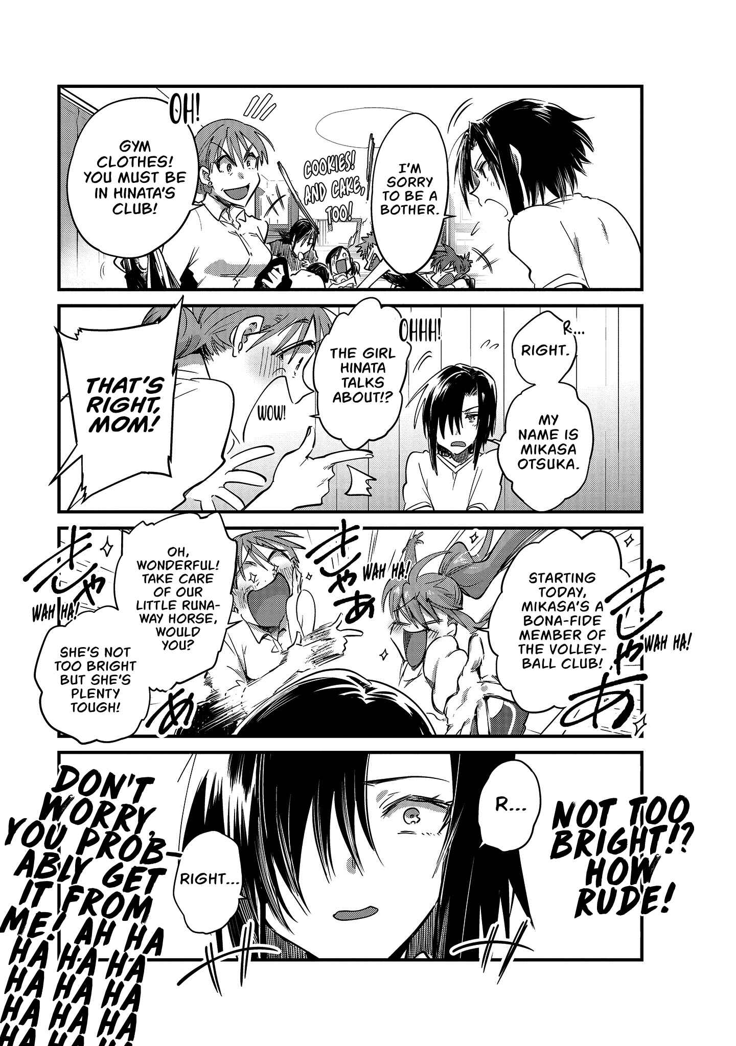 Page 10 Chapter 9 Hinata and Mikasa
