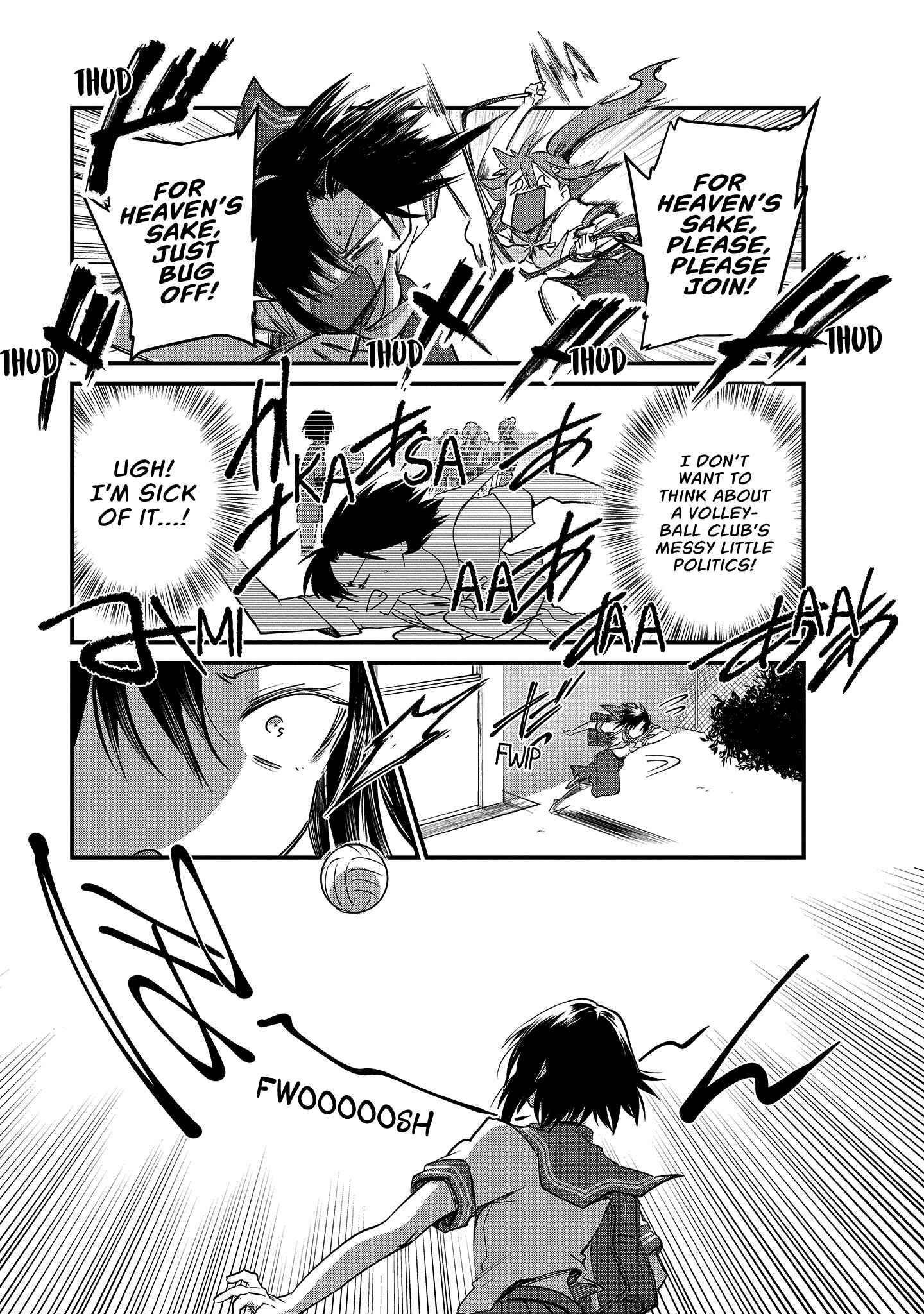Page 8 Chapter 7 Hinata and Mikasa