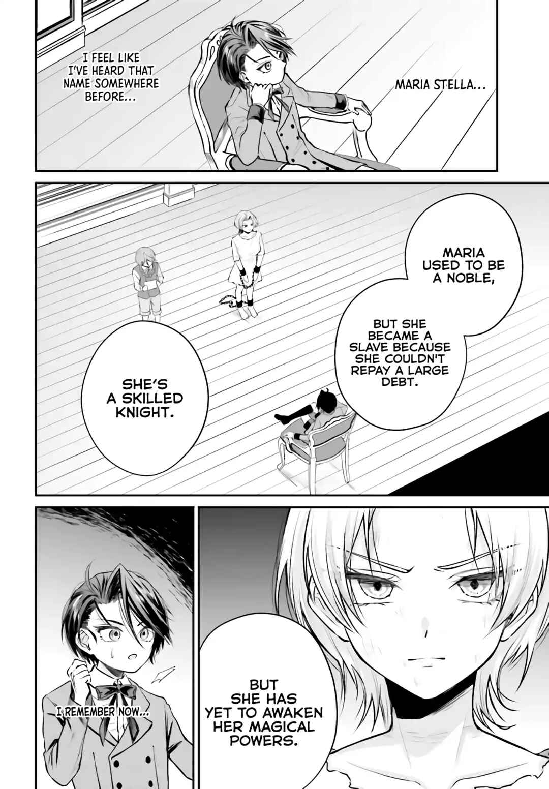 Page 11 Chapter 3.1 Akuyaku Kizoku to shite Hitsuyou na Sore