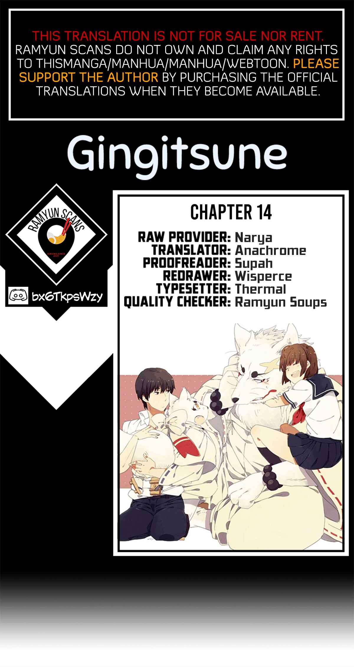 Page 1 Chapter 14 Gingitsune