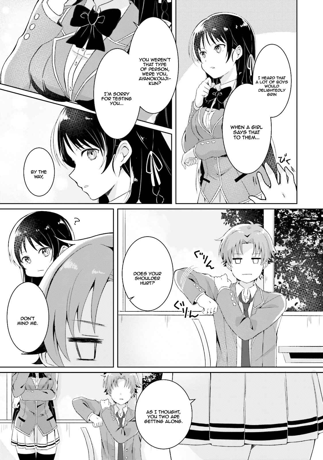 Page 4 Chapter 3 Classroom of the Elite - OTHER SCHOOL DAYS