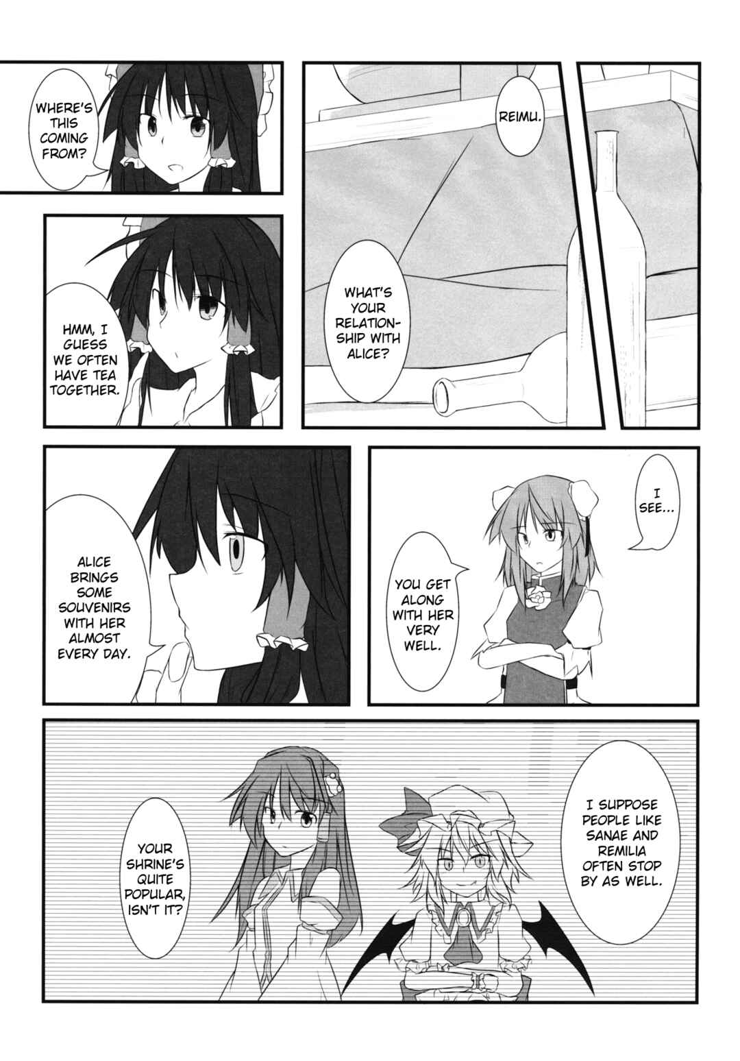Page 14 Chapter Unknown_ce52 Touhou - Surechigai (Doujinshi)
