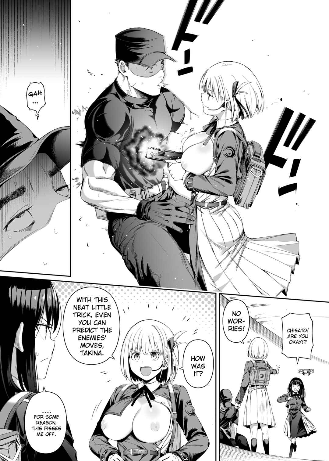 Page 12 Chapter Unknown_dad0 Lycoris Recoil - Junketsu no Sainou (Doujinshi)