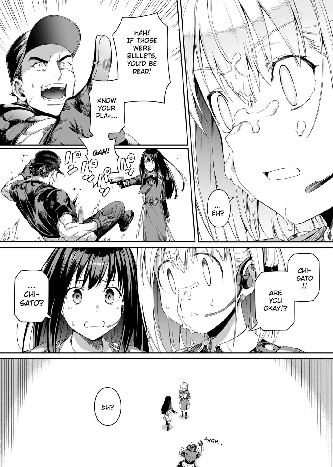 Page 16 Chapter Unknown_dad0 Lycoris Recoil - Junketsu no Sainou (Doujinshi)