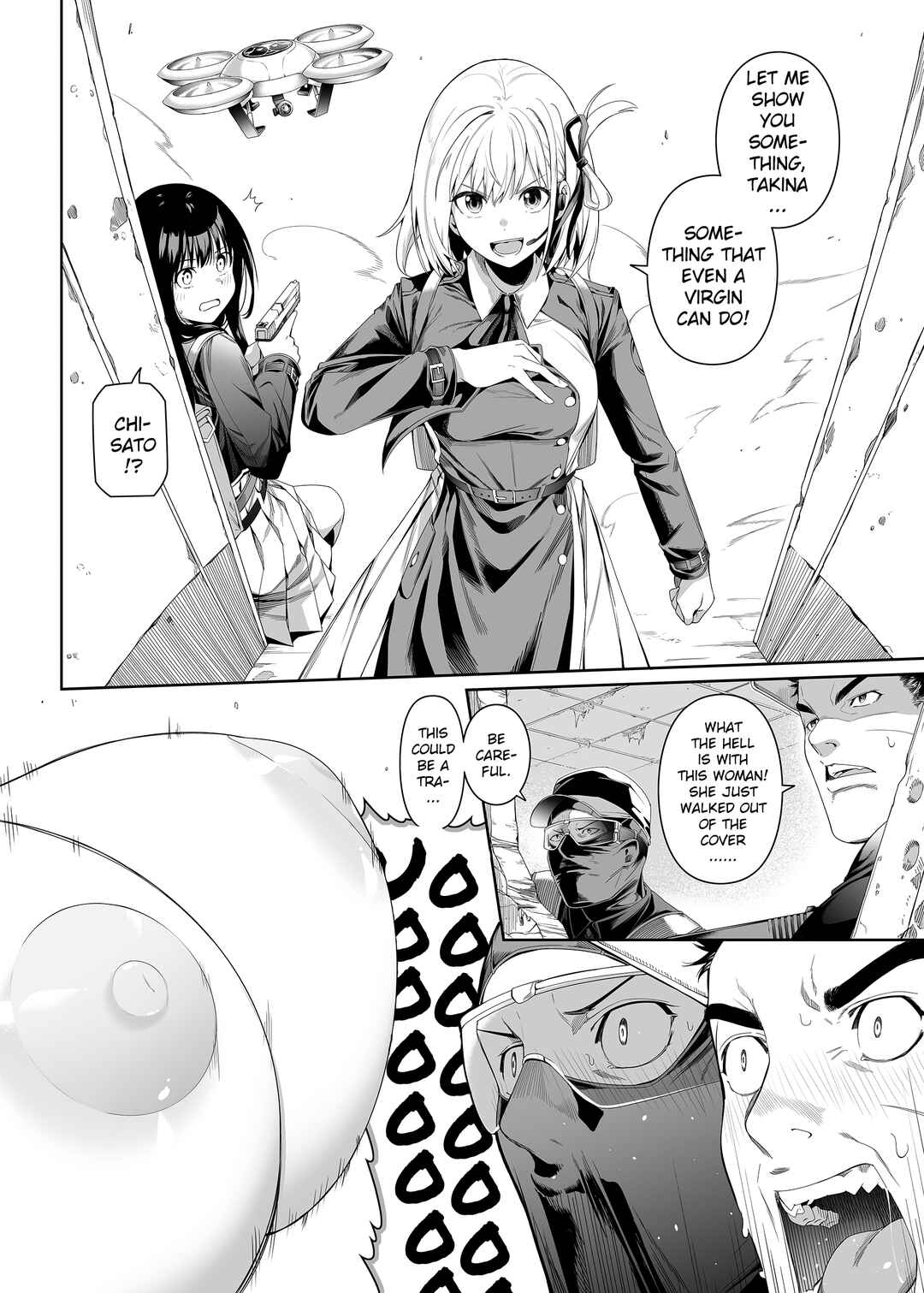 Page 7 Chapter Unknown_dad0 Lycoris Recoil - Junketsu no Sainou (Doujinshi)