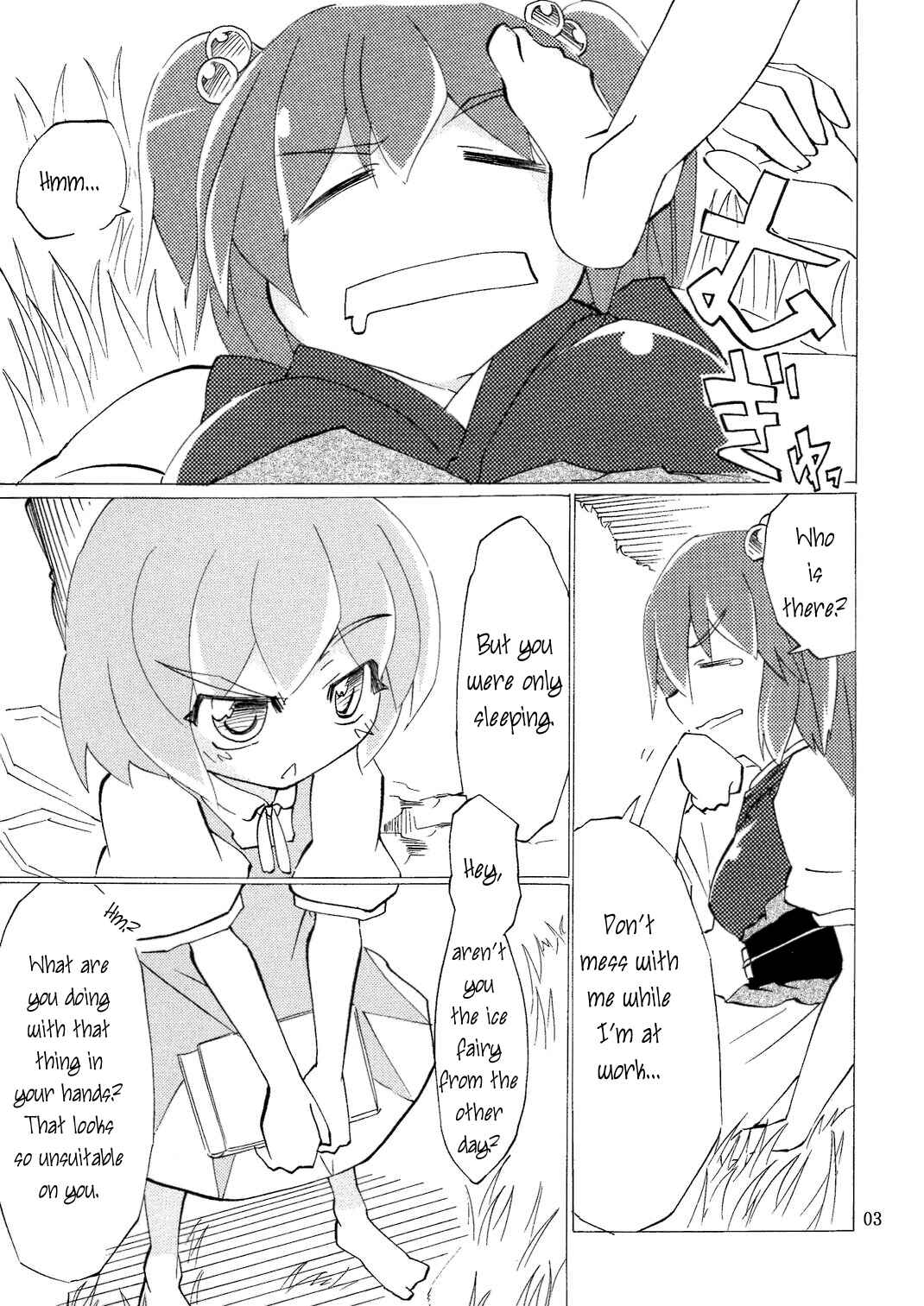 Page 2 Chapter Unknown_d47e Touhou - Thank You Cirno (Doujinshi)