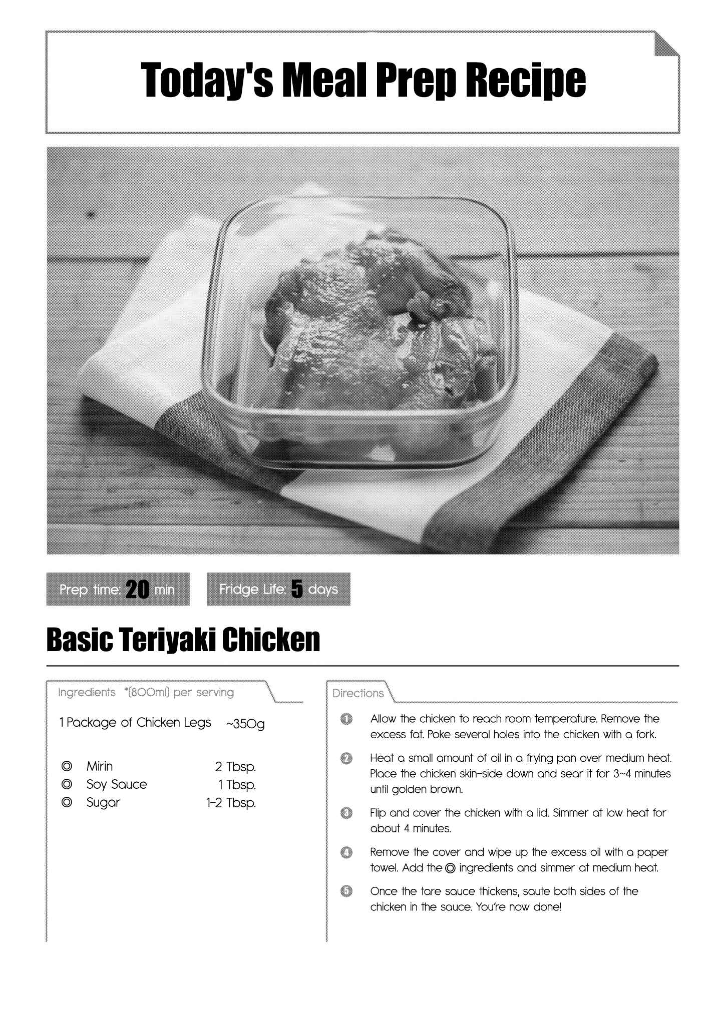 Page 20 Chapter 3 Tsukuoki Life: Weekend Meal Prep Recipes!
