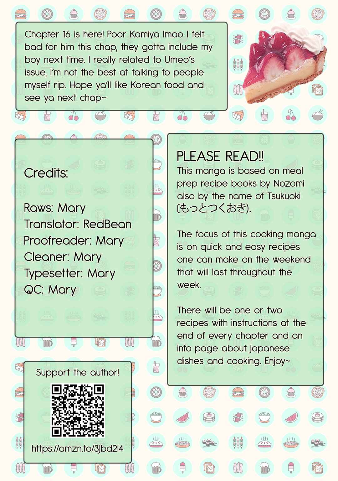 Page 1 Chapter 16 Tsukuoki Life: Weekend Meal Prep Recipes!