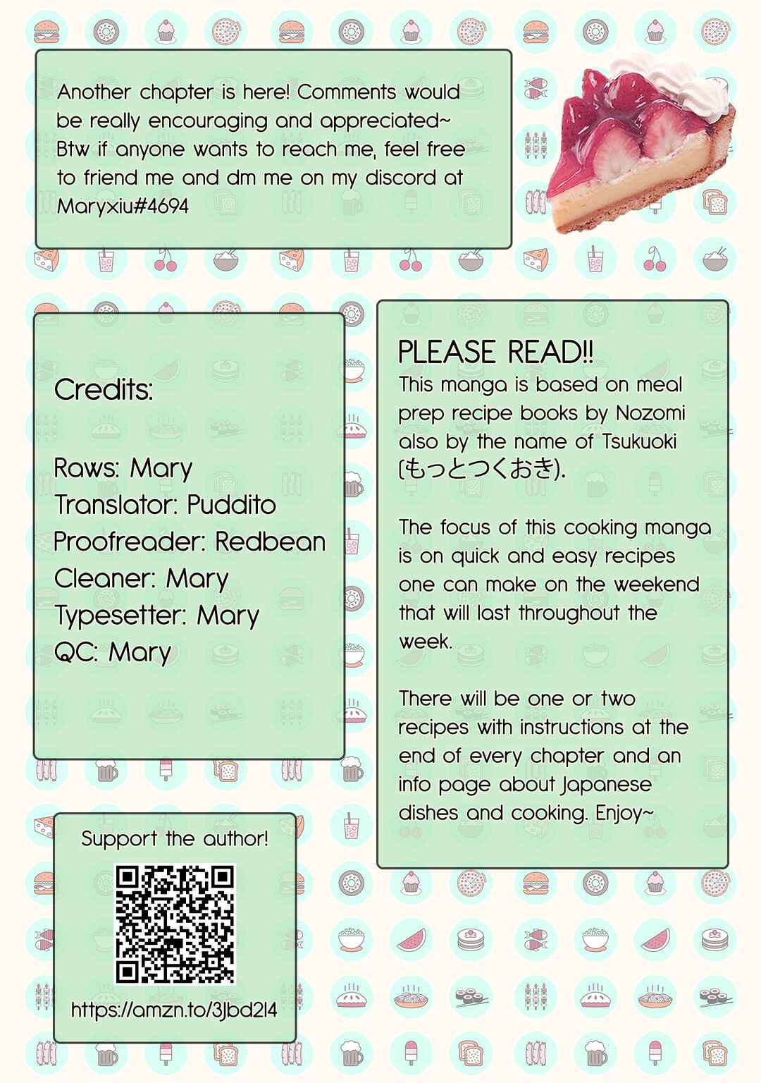 Page 1 Chapter 9 Tsukuoki Life: Weekend Meal Prep Recipes!