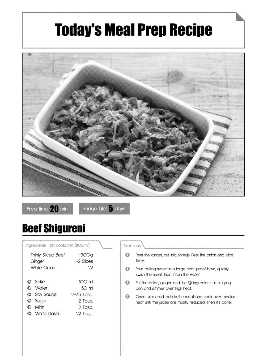 Page 21 Chapter 14 Tsukuoki Life: Weekend Meal Prep Recipes!