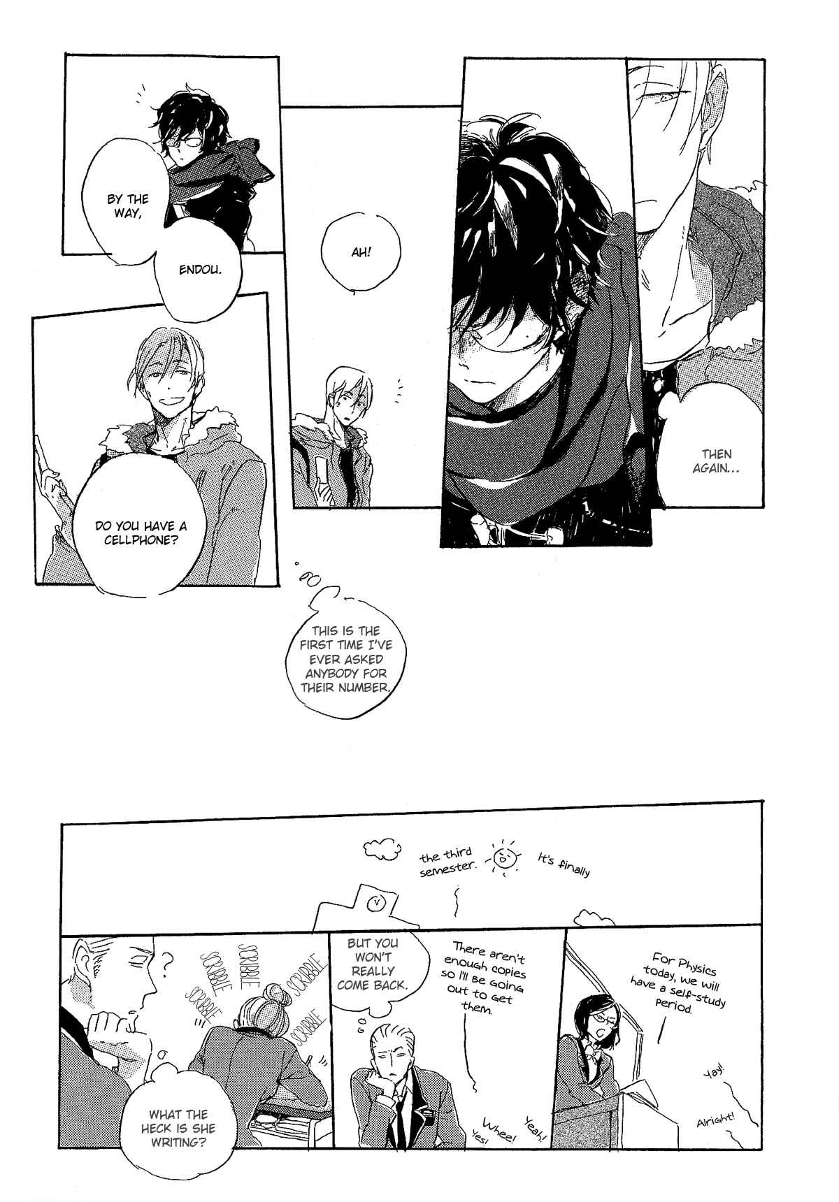 Page 33 Chapter 3 Endou-kun no Kansatsu Nikki