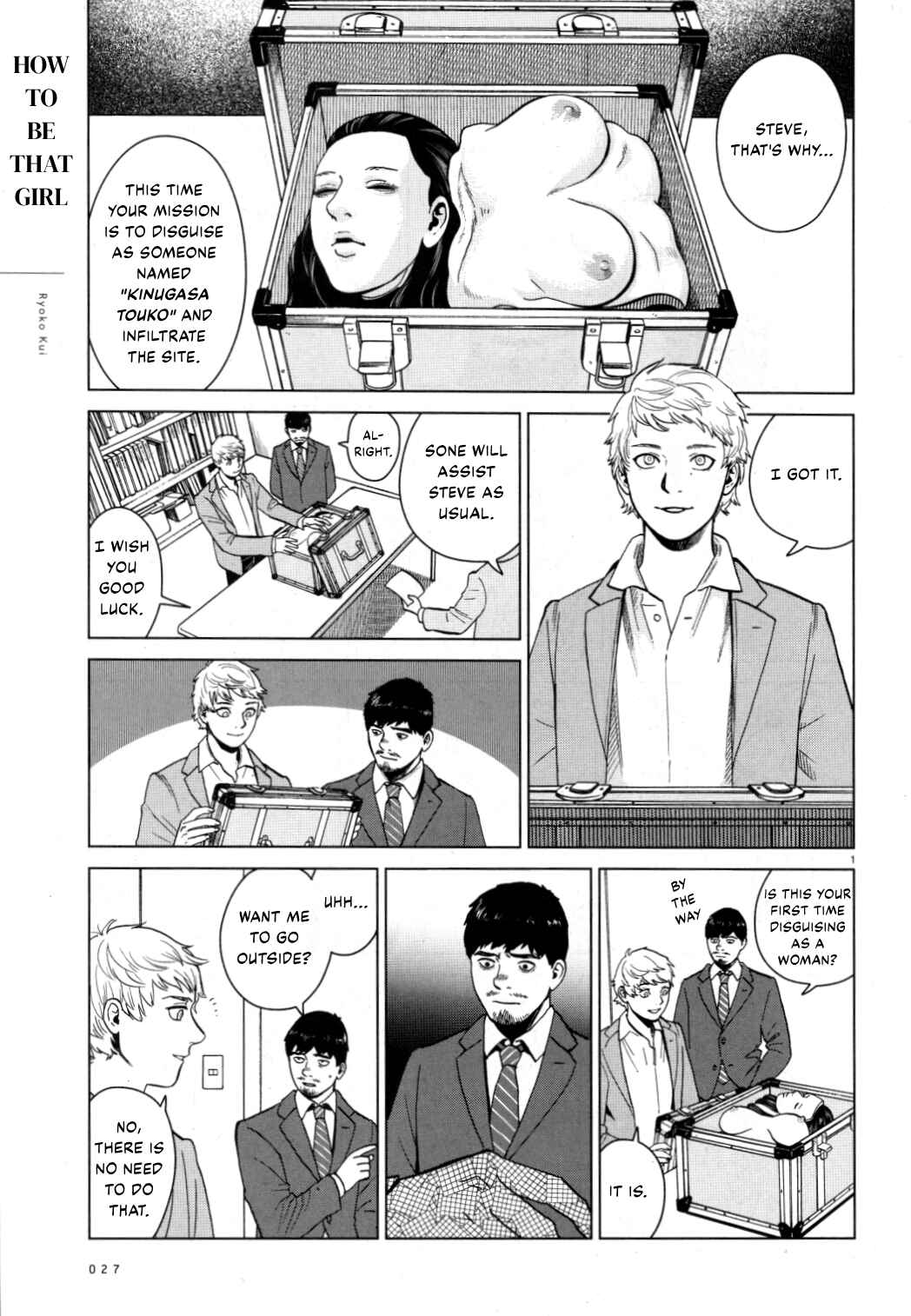 Page 1 Chapter 4 Glamorous Fellows!