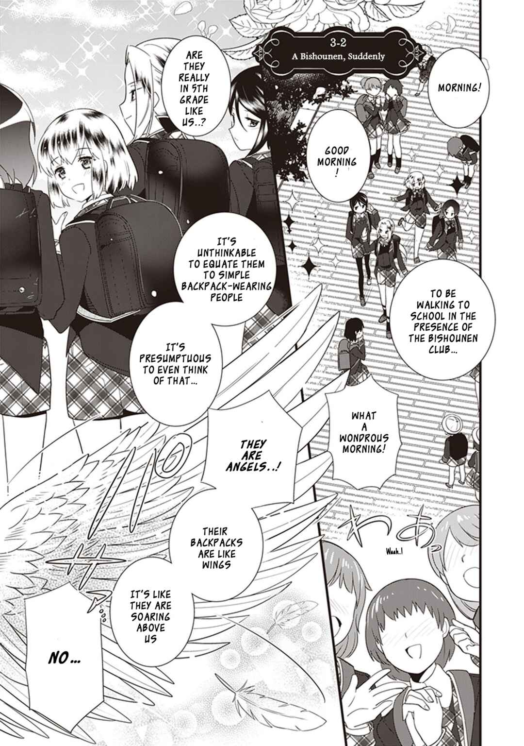 Page 1 Chapter 7 The Beautiful Boy Clubs Secret
