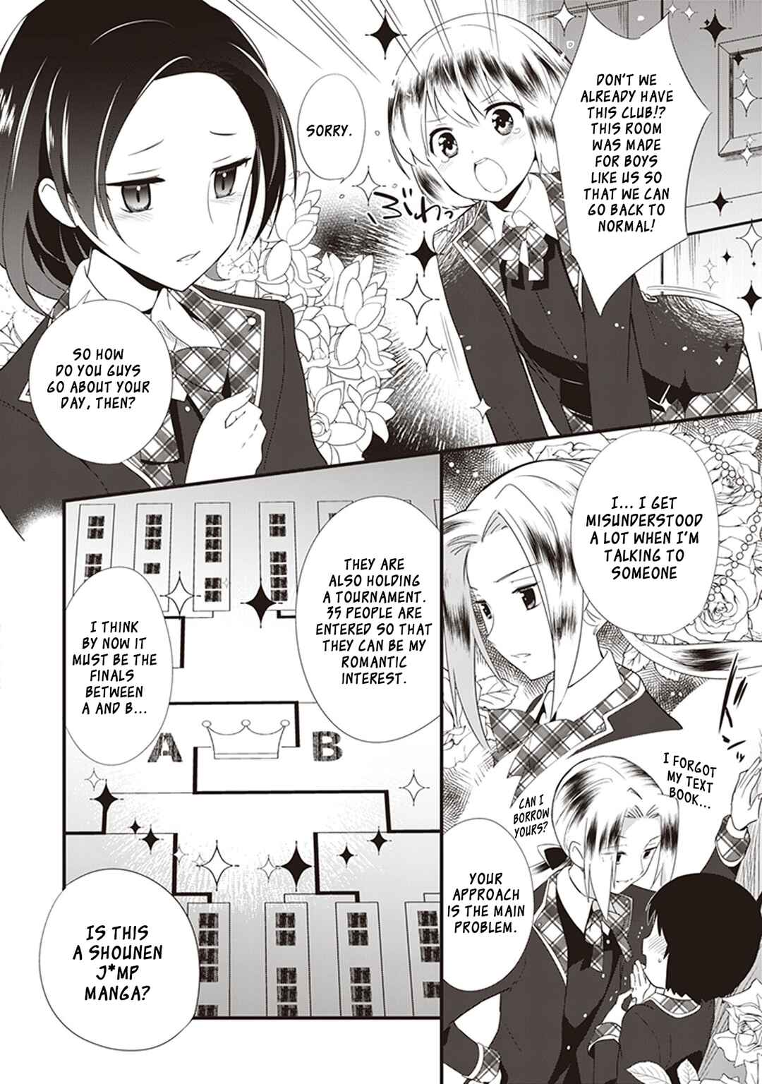 Page 4 Chapter 5 The Beautiful Boy Clubs Secret