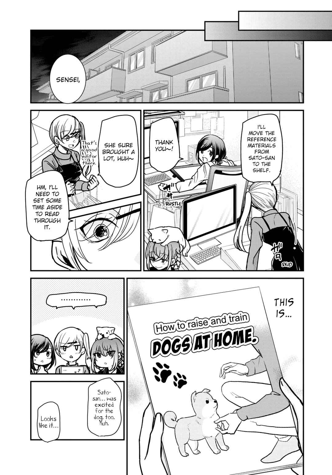 Page 17 Chapter 22 Egao no Taenai Shokuba desu.