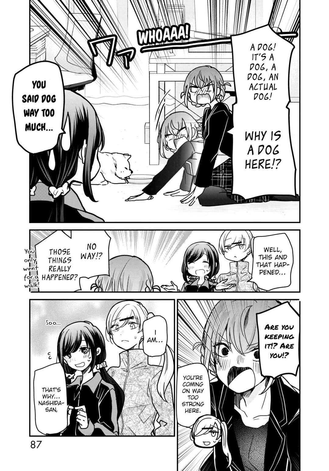 Page 13 Chapter 21 Egao no Taenai Shokuba desu.