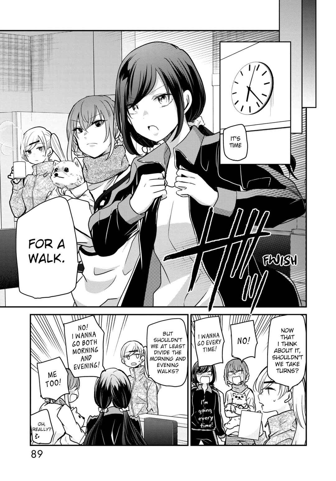 Page 15 Chapter 21 Egao no Taenai Shokuba desu.