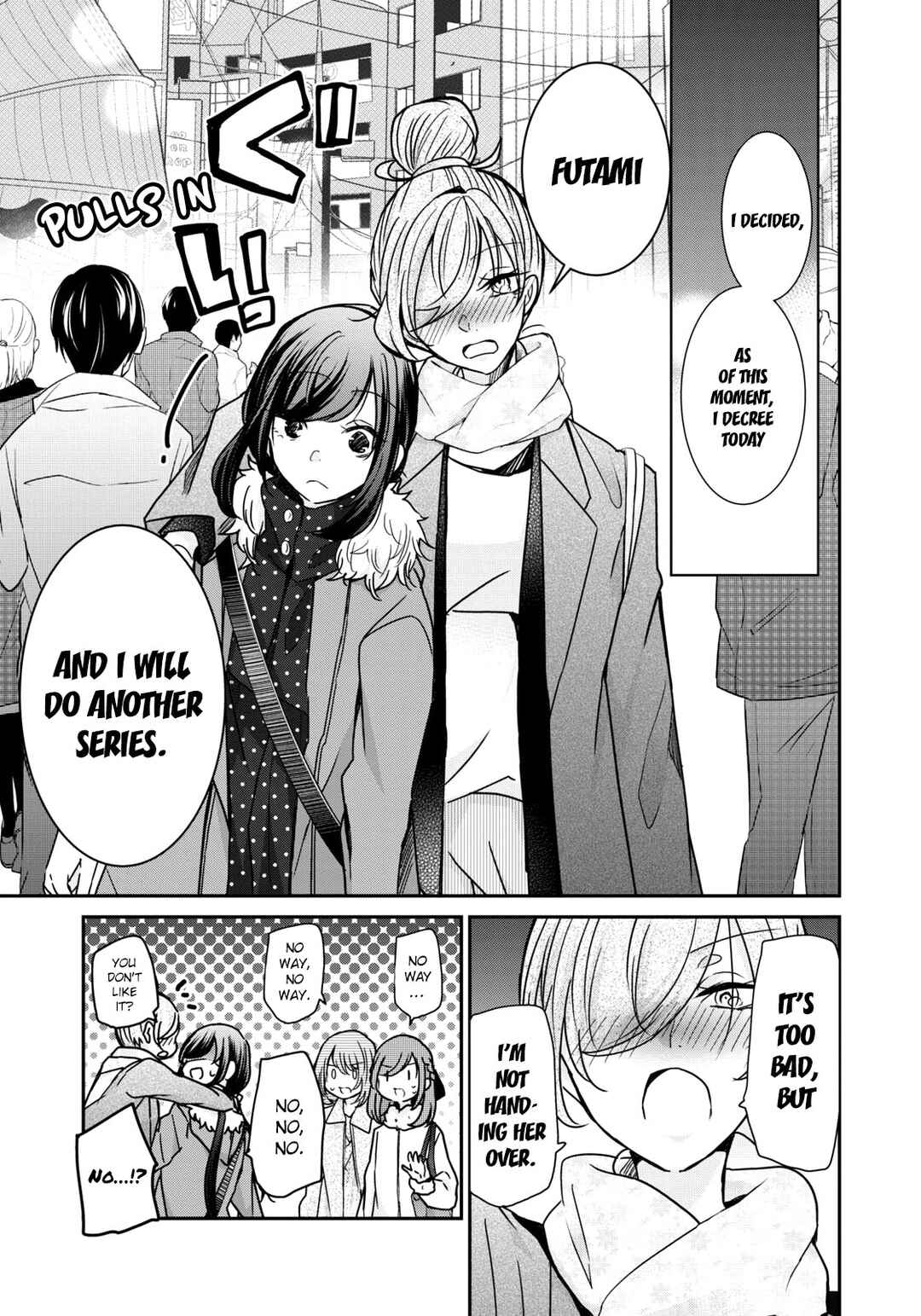 Page 15 Chapter 20 Egao no Taenai Shokuba desu.