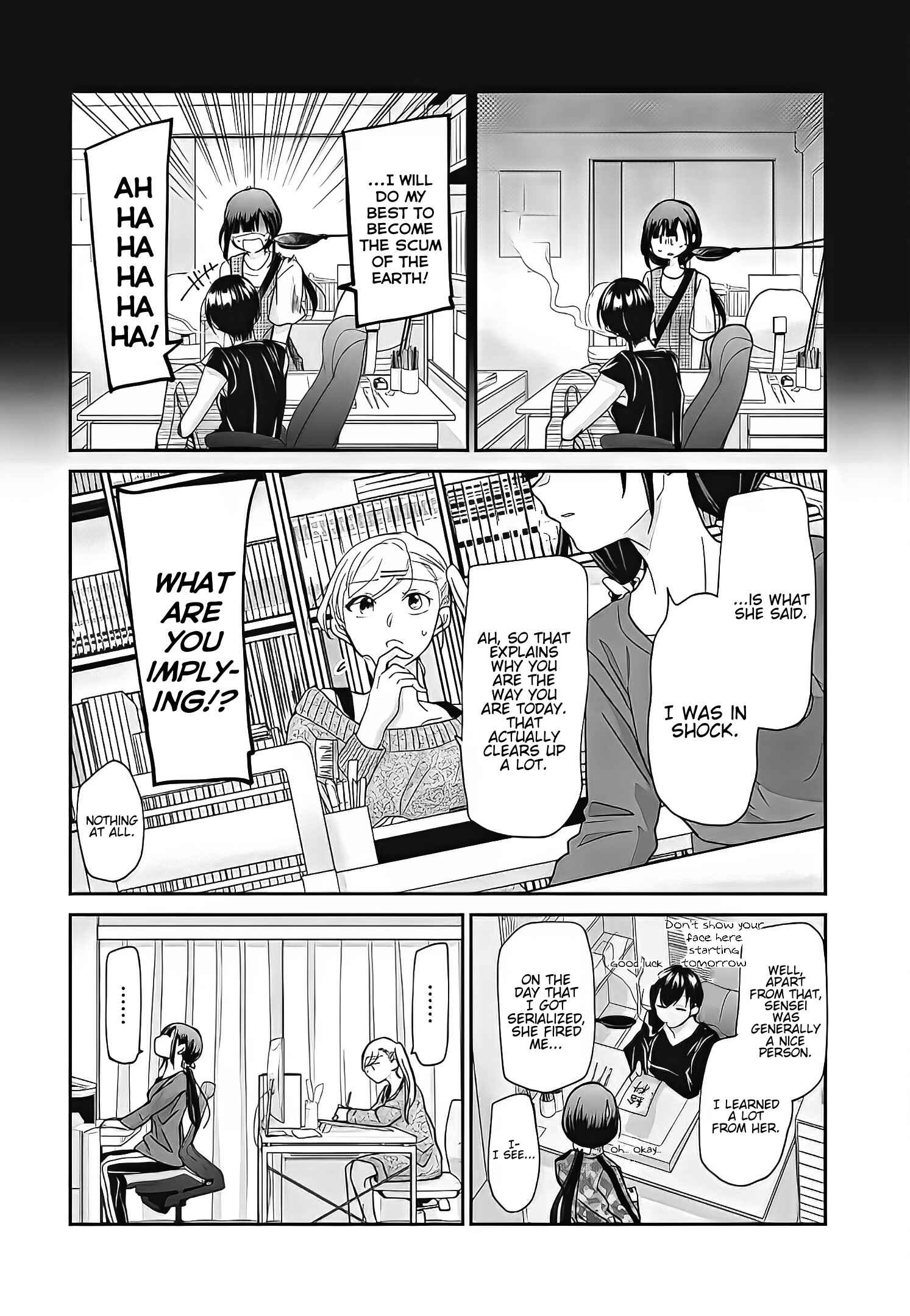 Page 11 Chapter 6 Egao no Taenai Shokuba desu.