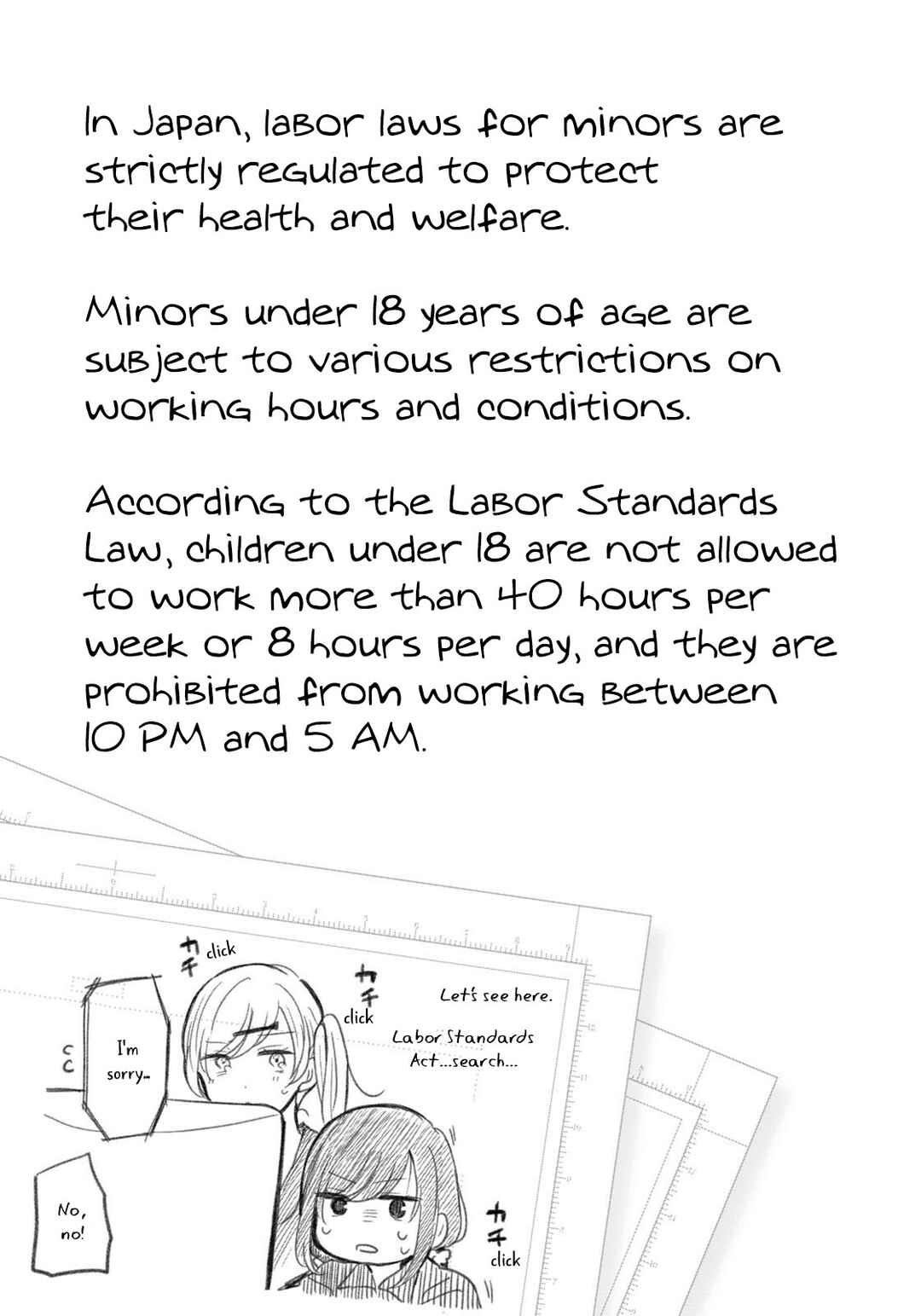 Page 18 Chapter 18 Egao no Taenai Shokuba desu.